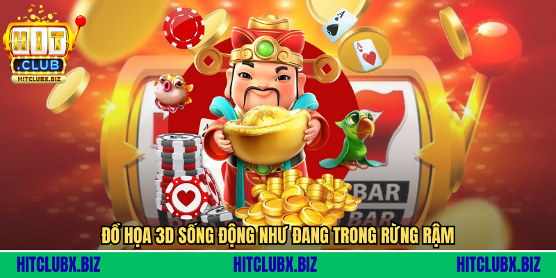 Đồ họa 3D sống động như đang trong rừng rậm